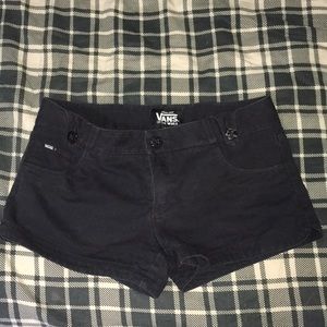 Vans black shorts